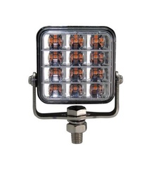 [RVV012K] LED-VAROITUSVALO 12x2W 10-30V TASO/JALKAKIINNITYS